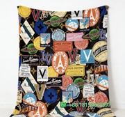 Louis Vuitton Throw Blankets